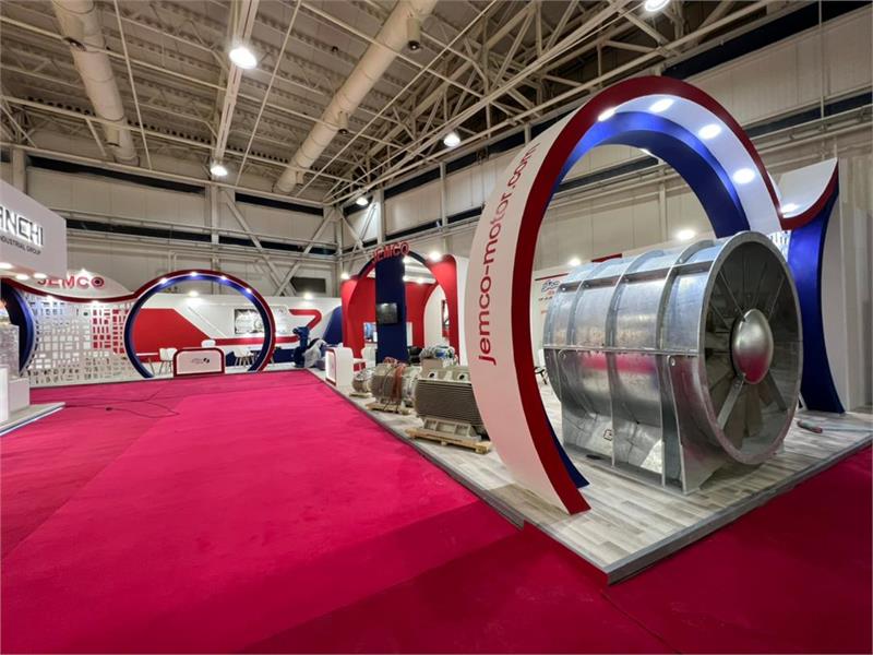 حضور شرکت جمکو در نمایشگاه تخصصی تجهیزات تونل و مترو ۱۴۰۰
