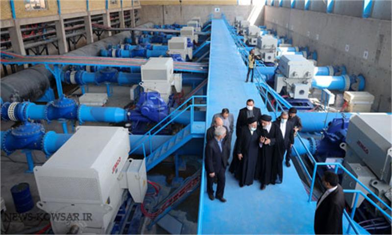 سهم ماندگار اَبَر تولید کننده الکتروموتور ایران در اَبَر پروژه آبرسانی ایران