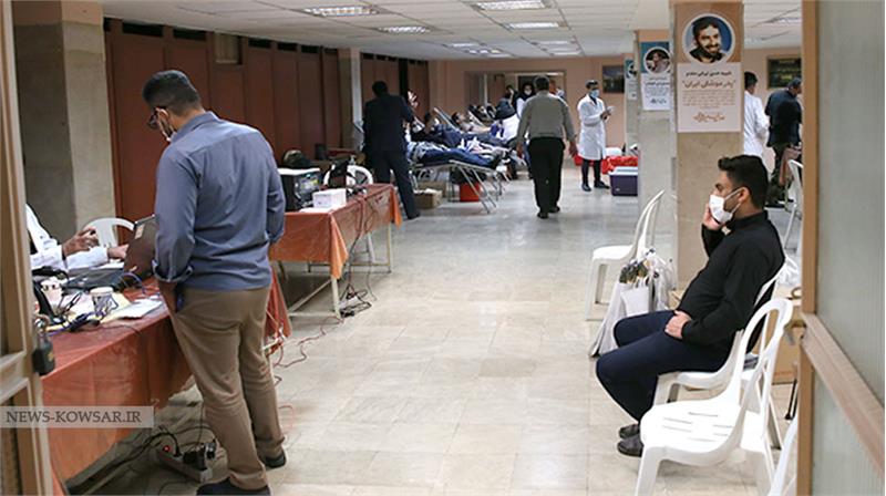 گزارش تصویری | پویش اهدای خون به نیابت از شهیدان مقاومت در ستاد سازمان